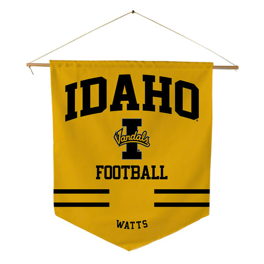 Idaho - NCAA Football : Britton Watts - Pennant - 18" x 21"-0