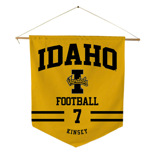 Idaho - NCAA Football : Aaron Kinsey - Pennant - 18" x 21"-0