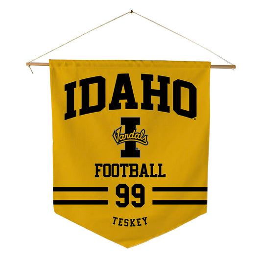 Idaho - NCAA Football : Luke Teskey - Pennant - 18" x 21"-0