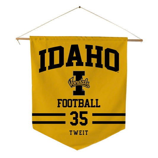 Idaho - NCAA Football : Nathan Tweit - Pennant - 18" x 21"-0