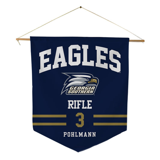 Georgia Southern - NCAA Rifle : Emma Pohlmann - Pennant - 18" x 21"-0