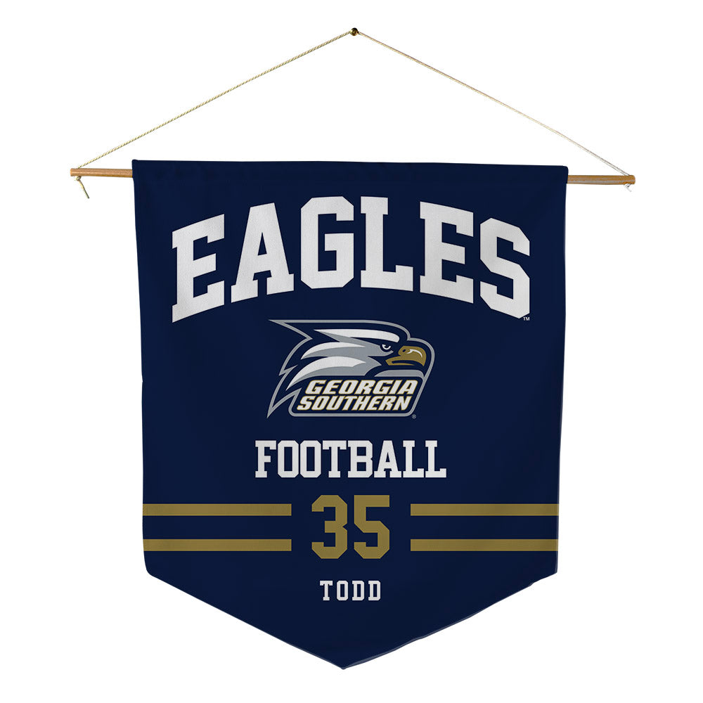 Georgia Southern - NCAA Football : Taeo Todd - Pennant - 18" x 21"-0