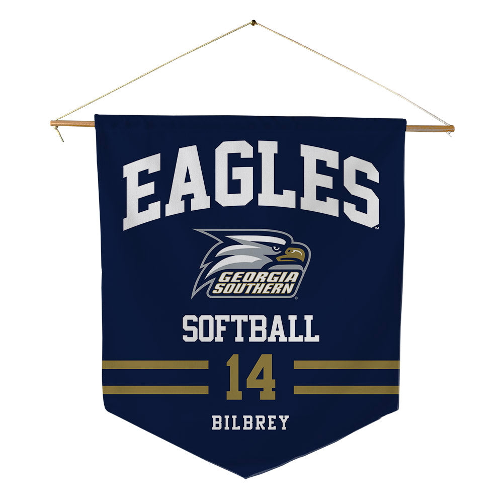 Georgia Southern - NCAA Softball : Jaycee Bilbrey - Pennant - 18" x 21"-0