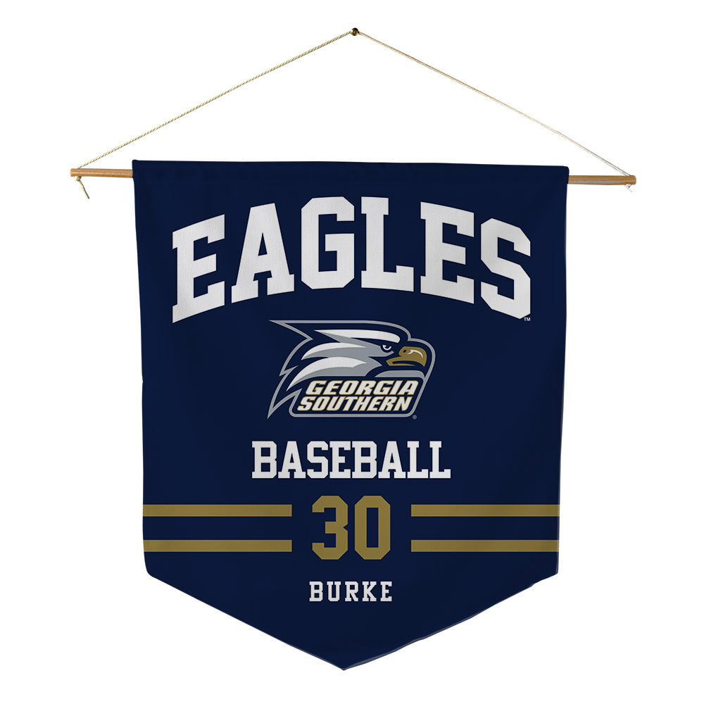 Georgia Southern - NCAA Baseball : Thomas Burke - Pennant - 18" x 21"-0