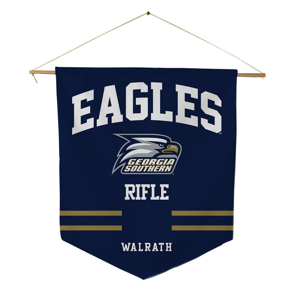 Georgia Southern - NCAA Rifle : Emme Walrath - Pennant - 18" x 21"-0