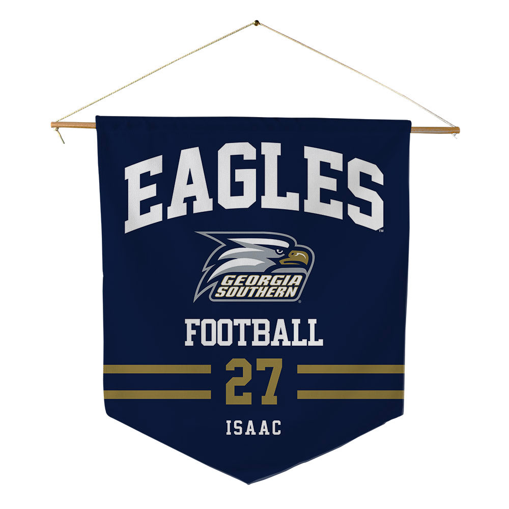 Georgia Southern - NCAA Football : Rj Isaac - Pennant - 18" x 21"-0