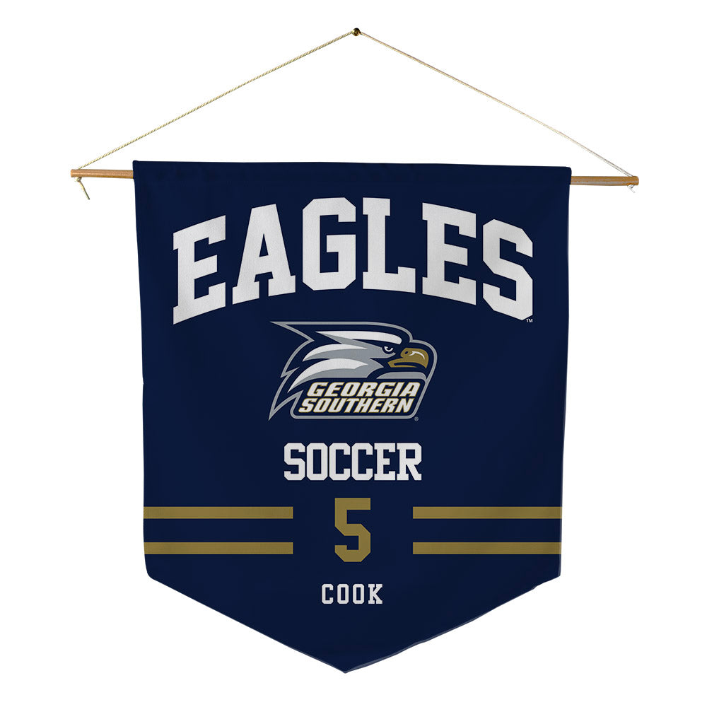 Georgia Southern - NCAA Women's Soccer : Kaitlin Cook - Pennant - 18" x 21"-0