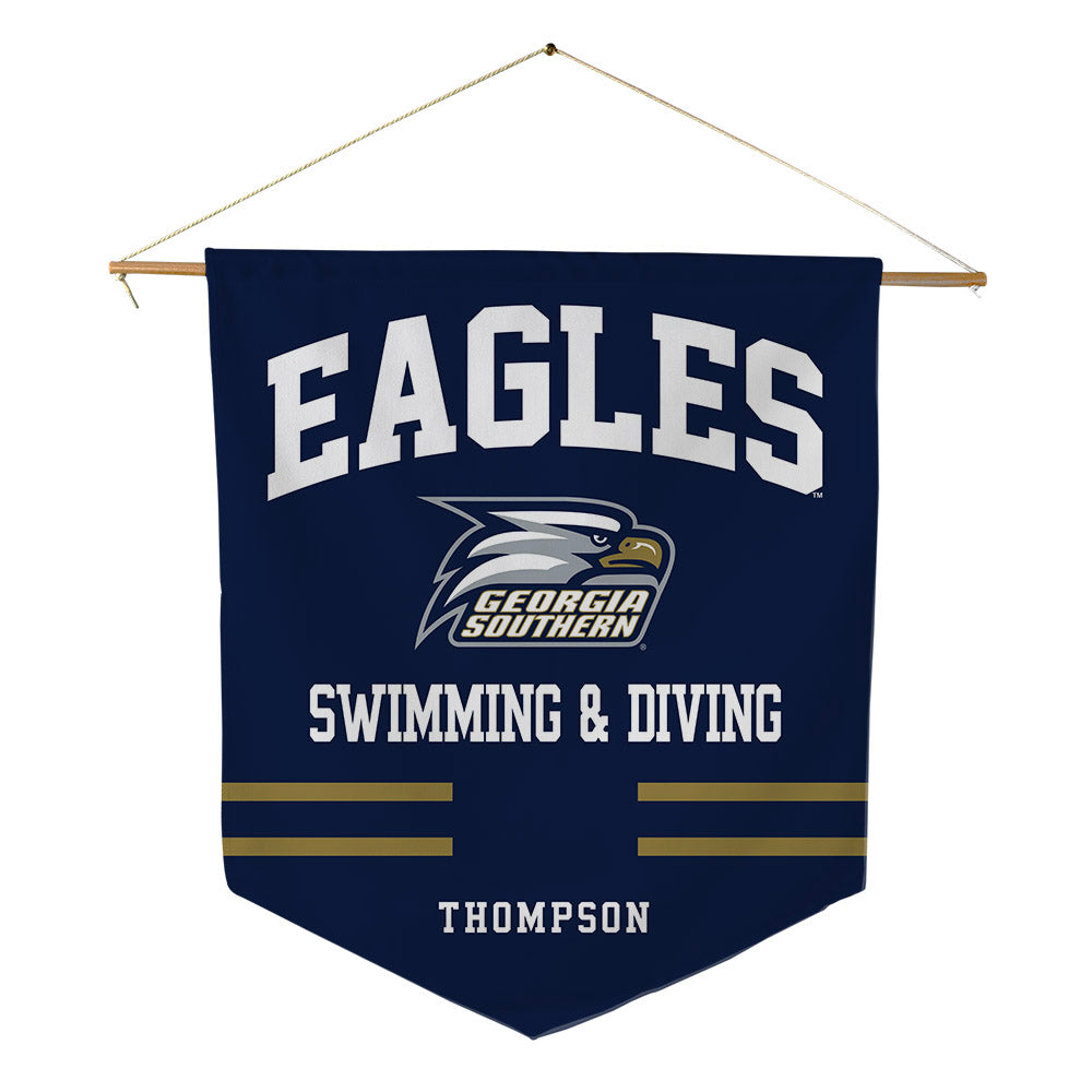 Georgia Southern - NCAA Women's Swimming & Diving : Jayla Thompson - Pennant - 18" x 21"-0