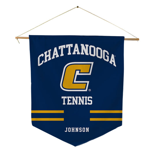 UTC - NCAA Men's Tennis : Sebastian Johnson - Pennant - 18" x 21"-0