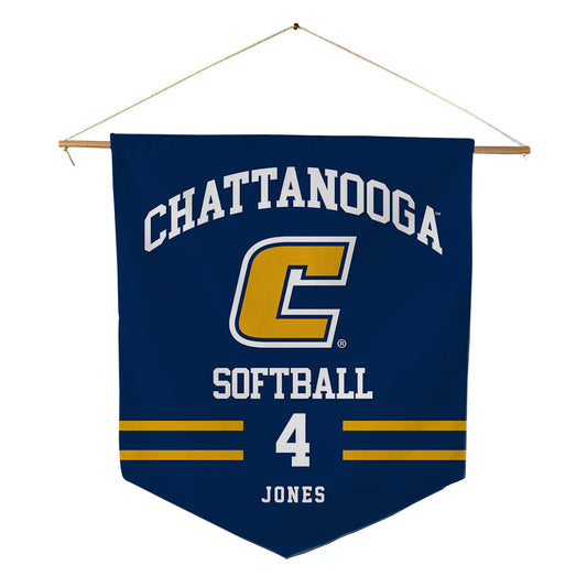 UTC - NCAA Softball : Raven Jones - Pennant - 18" x 21"-0