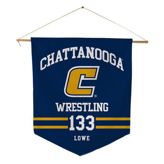 UTC - NCAA Wrestling : Elijah Lowe - Pennant - 18" x 21"-0