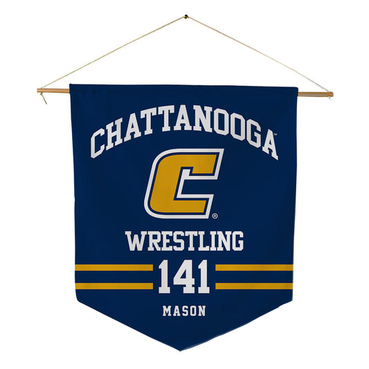 UTC - NCAA Wrestling : Hunter Mason - Pennant - 18" x 21"-0