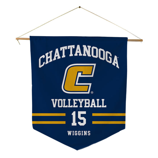 UTC - NCAA Women's Volleyball : Destiny Wiggins - Pennant - 18" x 21"-0
