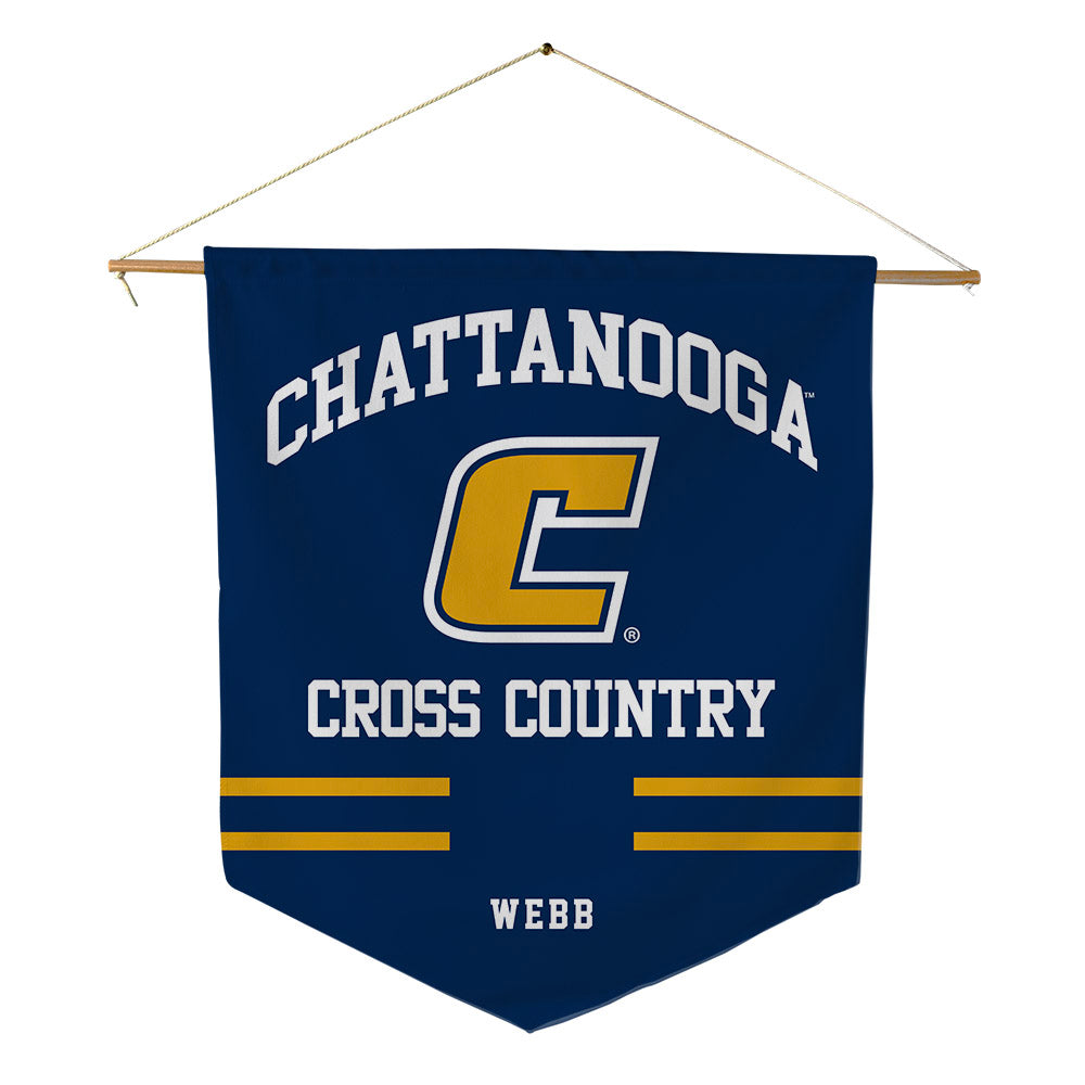UTC - NCAA Men's Cross Country : Kolbee Webb - Pennant - 18" x 21"-0