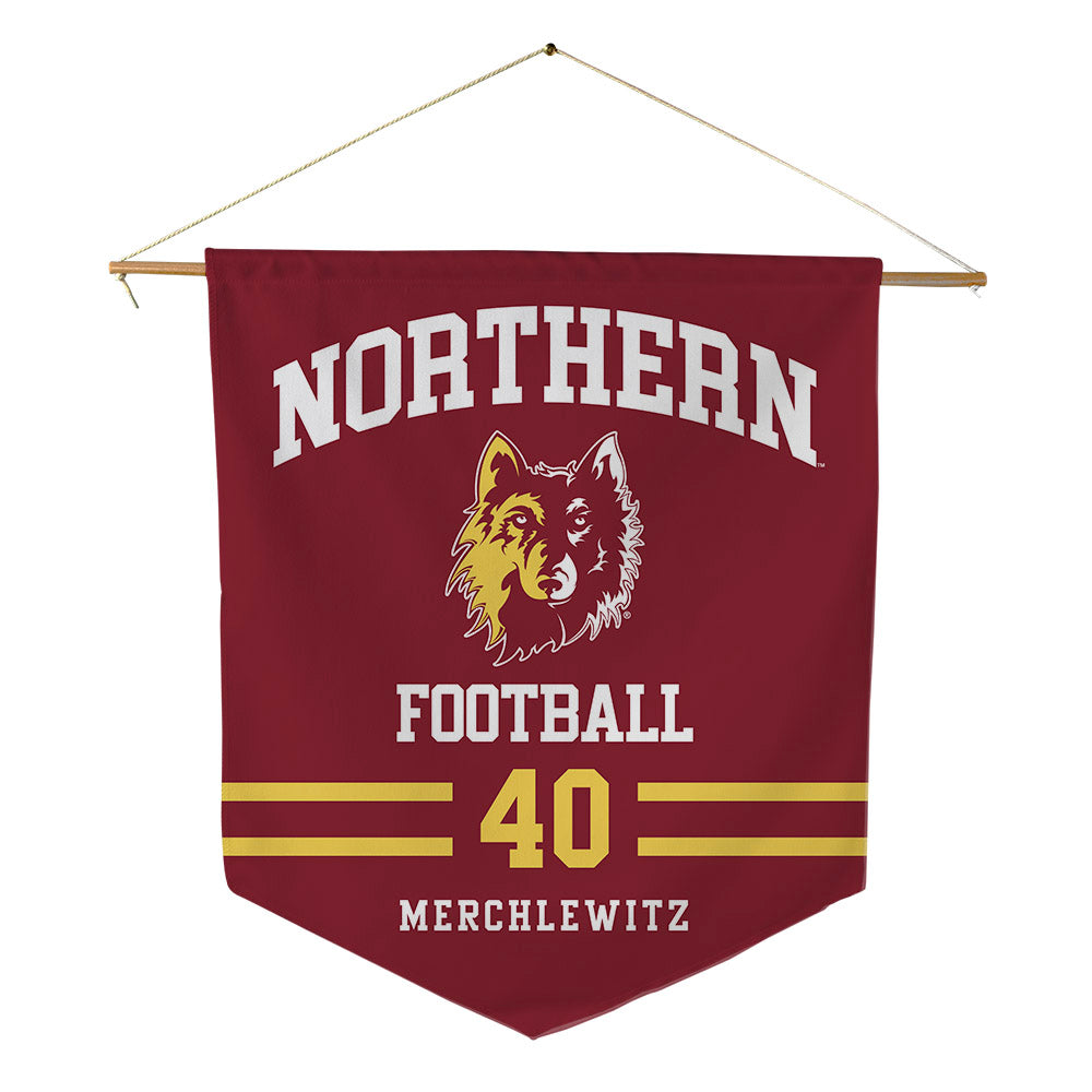 NSU - NCAA Football : Jake Merchlewitz - Pennant - 18" x 21"-0