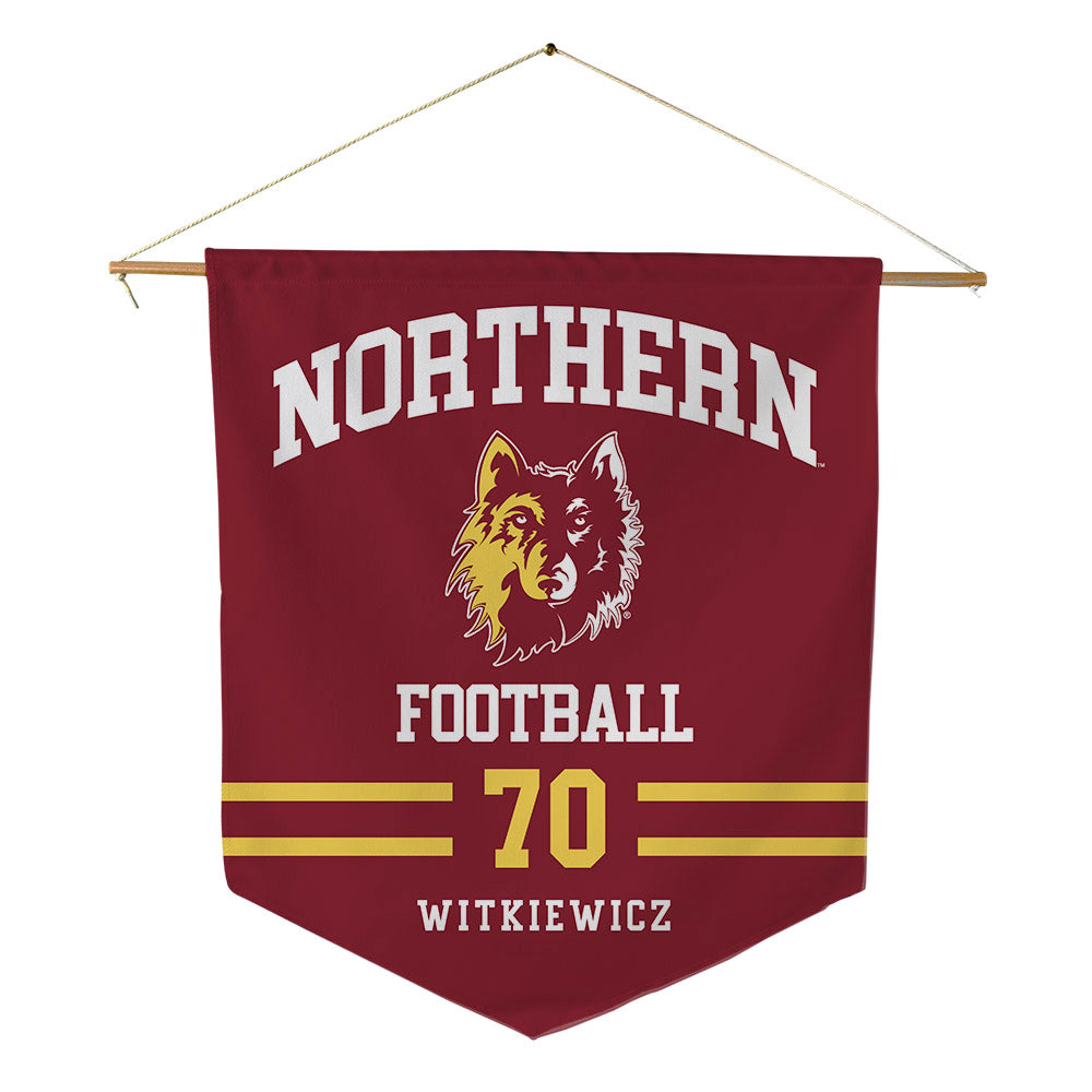 NSU - NCAA Football : Edward Witkiewicz - Pennant - 18" x 21"-0