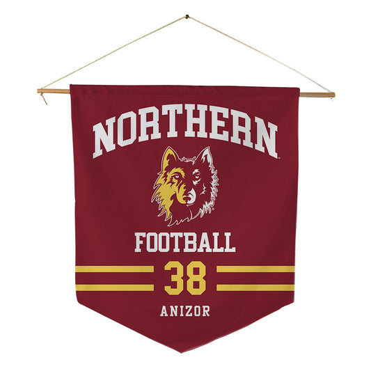 NSU - NCAA Football : CJ Anizor - Pennant - 18" x 21"-0