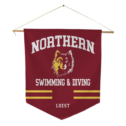 NSU - NCAA Women's Swimming & Diving : Marie Loest - Pennant - 18" x 21"-0