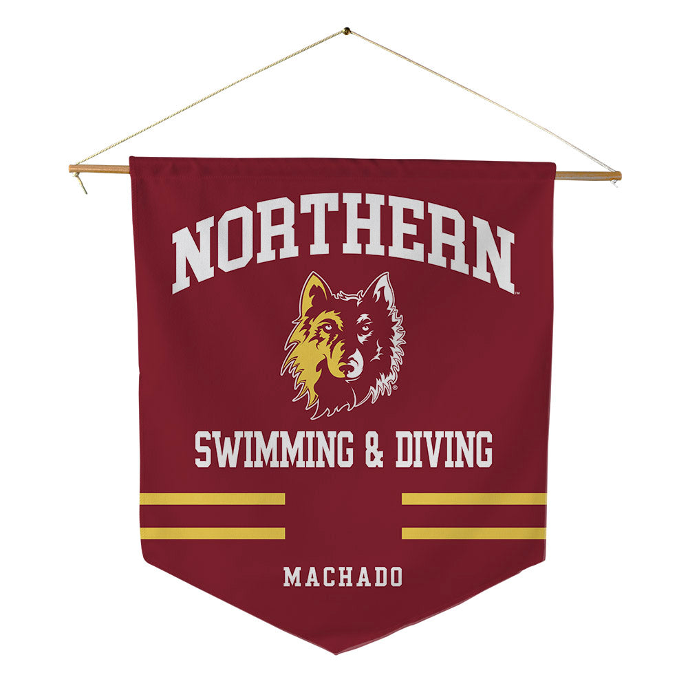 NSU - NCAA Women's Swimming & Diving : Emma Machado - Pennant - 18" x 21"-0