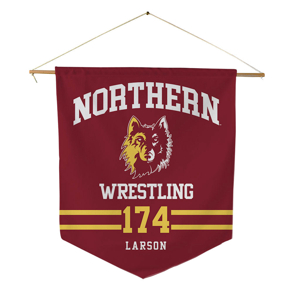 NSU - NCAA Wrestling : Kane Larson - Pennant - 18" x 21"-0
