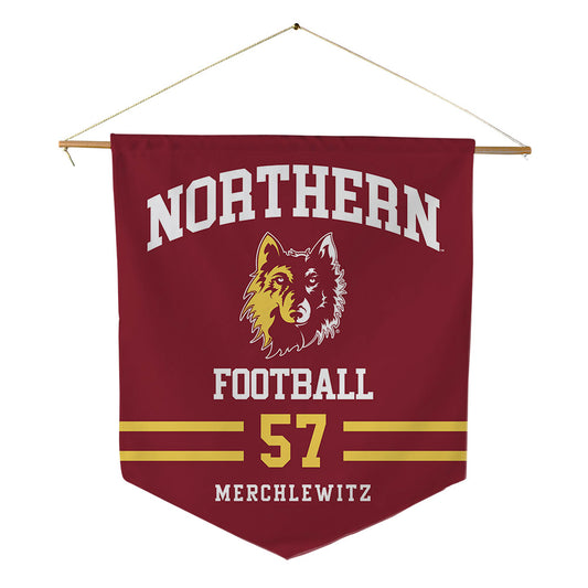 NSU - NCAA Football : Jake Merchlewitz - Pennant - 18" x 21"-0