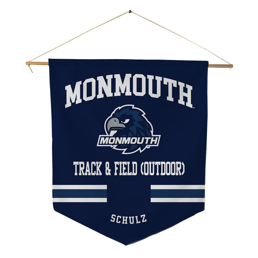 Monmouth - NCAA Men's Track & Field : Thomas Schulz - Pennant - 18" x 21"-0