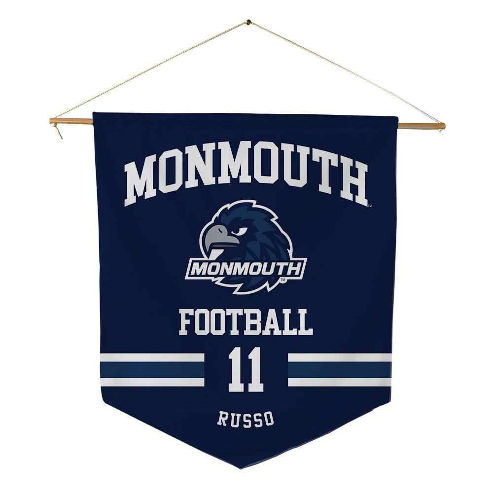Monmouth - NCAA Football : Ryan Russo - Pennant - 18" x 21"-0
