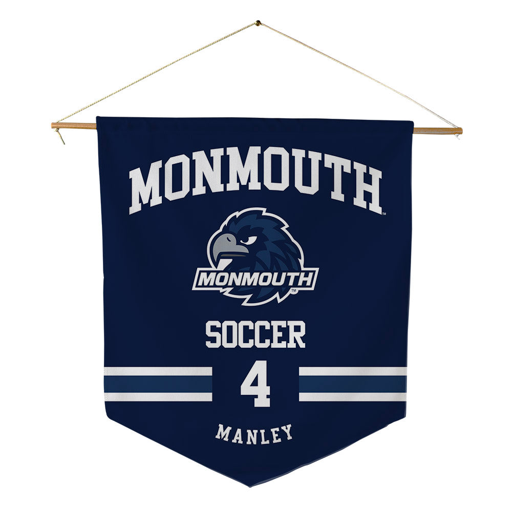 Monmouth - NCAA Women's Soccer : Emma Manley - Pennant - 18" x 21"-0