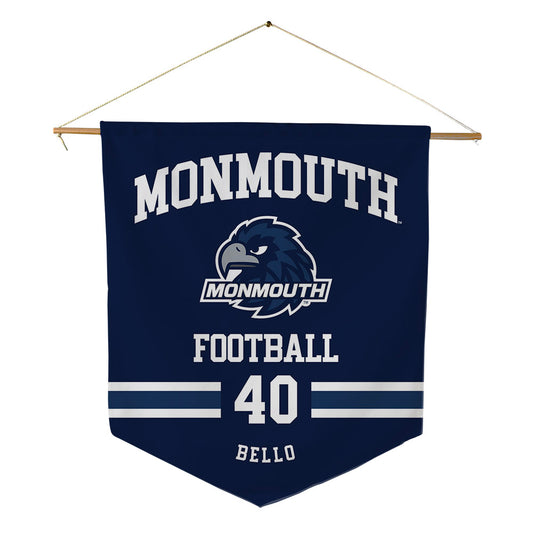 Monmouth - NCAA Football : Anthony Bello - Pennant - 18" x 21"-0