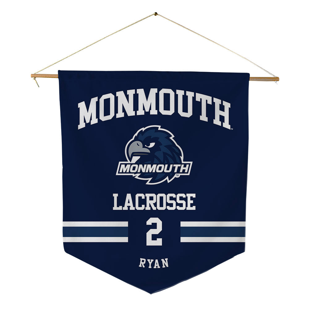 Monmouth - NCAA Women's Lacrosse : Allyson Ryan - Pennant - 18" x 21"-0