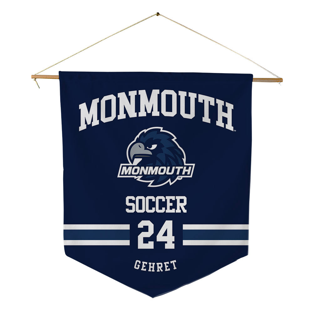 Monmouth - NCAA Women's Soccer : Loren Gehret - Pennant - 18" x 21"-0