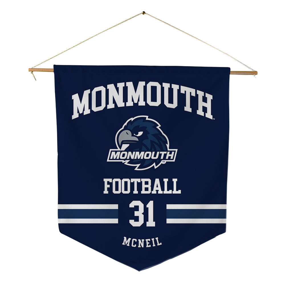 Monmouth - NCAA Football : Amori McNeil - Pennant - 18" x 21"-0