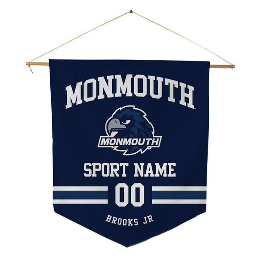 Monmouth - NCAA Men's Basketball : Torrey Brooks Jr - Pennant - 18" x 21"-0