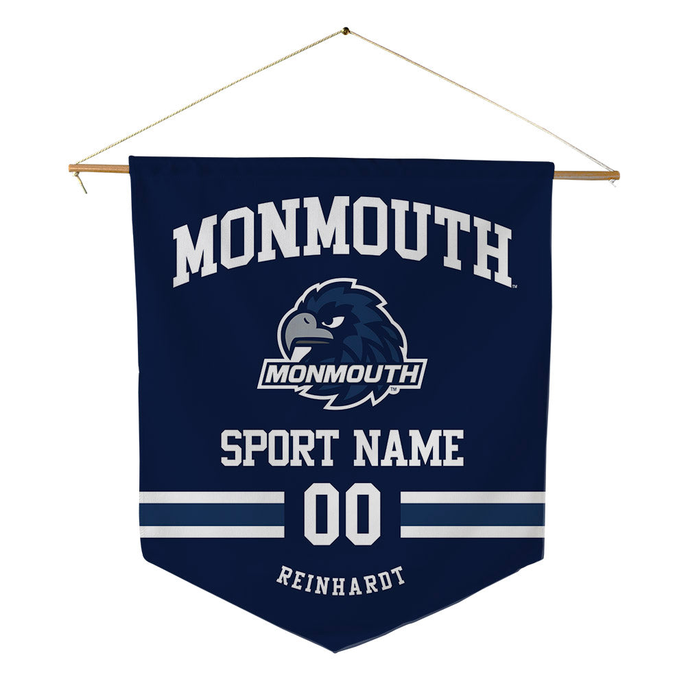Monmouth - NCAA Football : Heath Reinhardt - Pennant - 18" x 21"-0