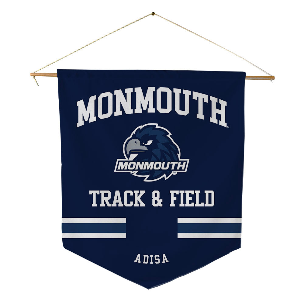 Monmouth - NCAA Women's Track & Field : Naomee Adisa - Pennant - 18" x 21"-0