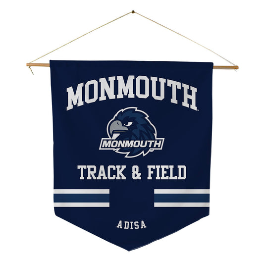Monmouth - NCAA Women's Track & Field : Naomee Adisa - Pennant - 18" x 21"-0