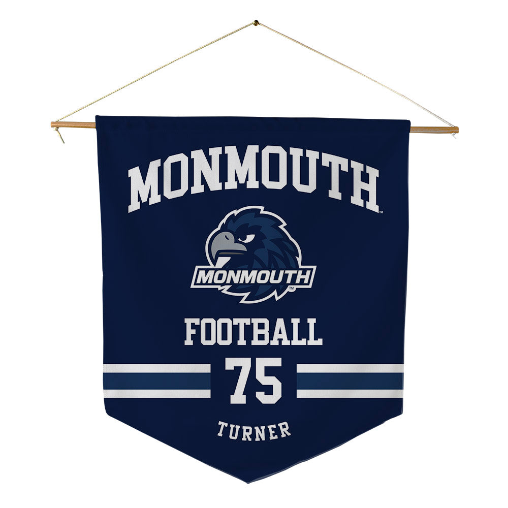 Monmouth - NCAA Football : Bleek Turner - Pennant - 18" x 21"-0