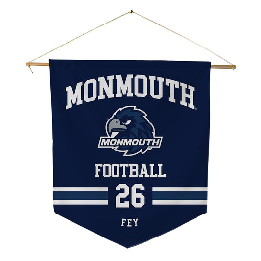 Monmouth - NCAA Football : Donovan Fey - Pennant - 18" x 21"-0