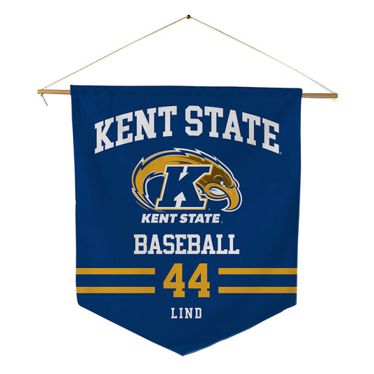 Kent State - NCAA Baseball : Parker Lind - Pennant - 18" x 21"-0