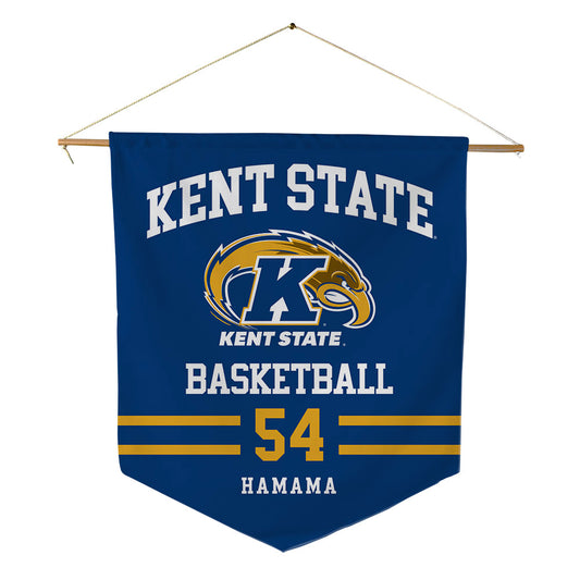 Kent State - NCAA Men's Basketball : Omer Hamama - Pennant - 18" x 21"-0
