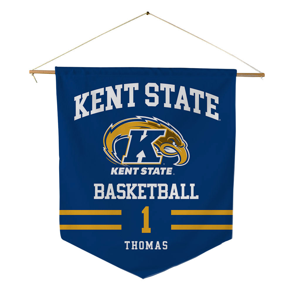 Kent State - NCAA Women's Basketball : Tatiana Thomas - Pennant - 18" x 21"-0