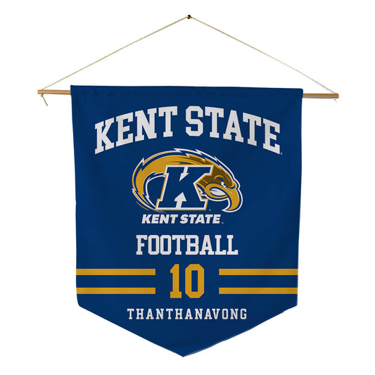 Kent State - NCAA Football : Ethan Thanthanavong - Pennant - 18" x 21"-0
