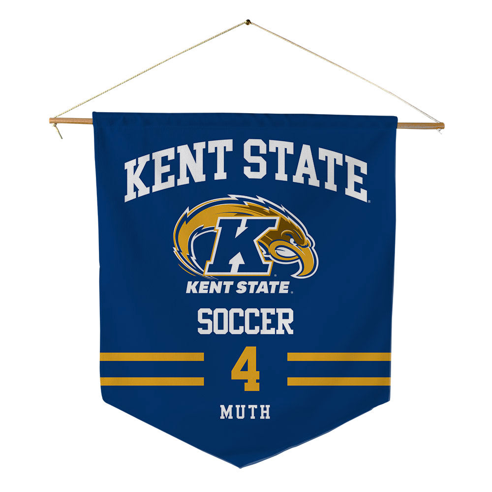 Kent State - NCAA Women's Soccer : Alexa Muth - Pennant - 18" x 21"-0
