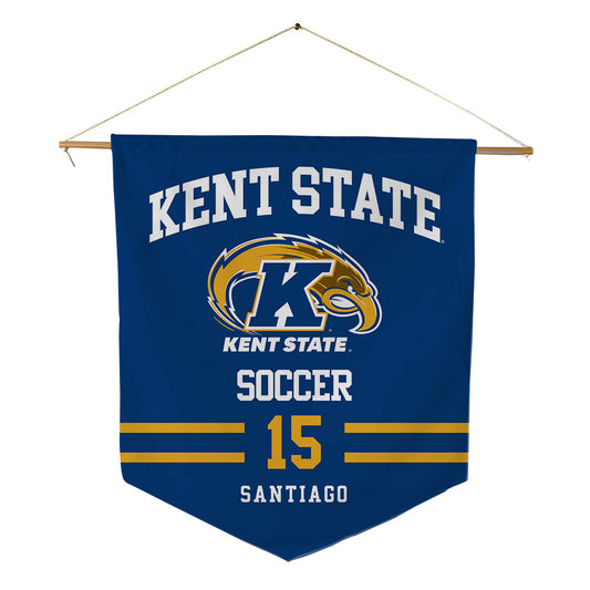 Kent State - NCAA Women's Soccer : Ciara Santiago - Pennant - 18" x 21"-0