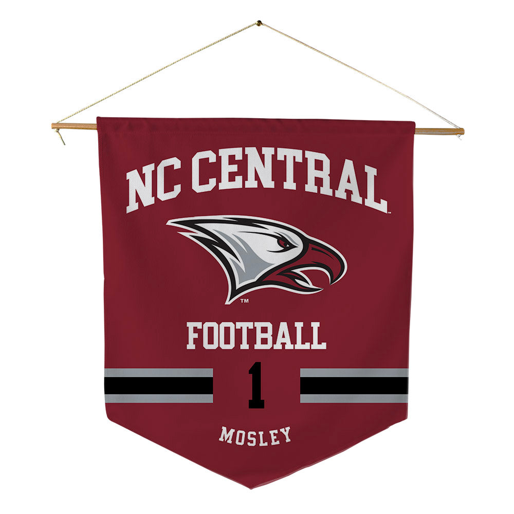 NCCU - NCAA Football : Chris Mosley - Pennant - 18" x 21"-0