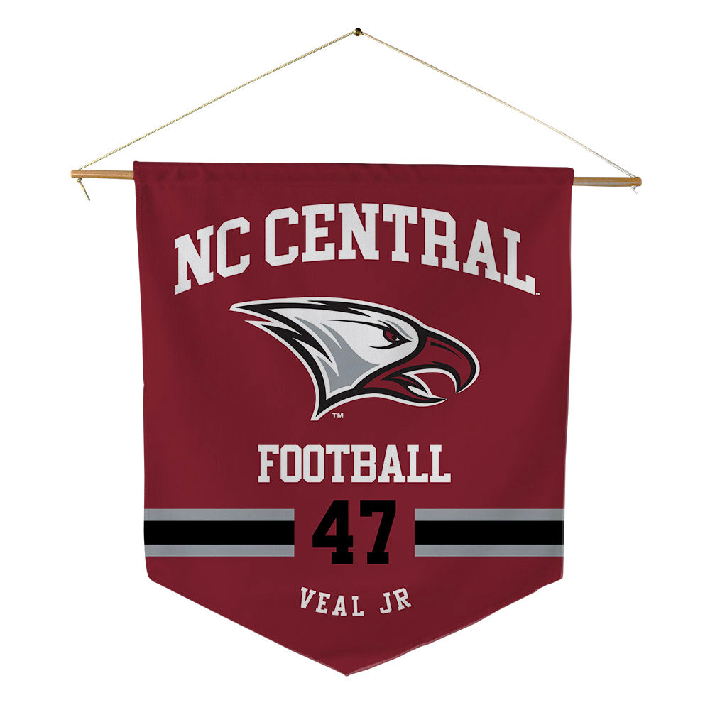 NCCU - NCAA Football : Darryl Veal Jr - Pennant - 18" x 21"-0