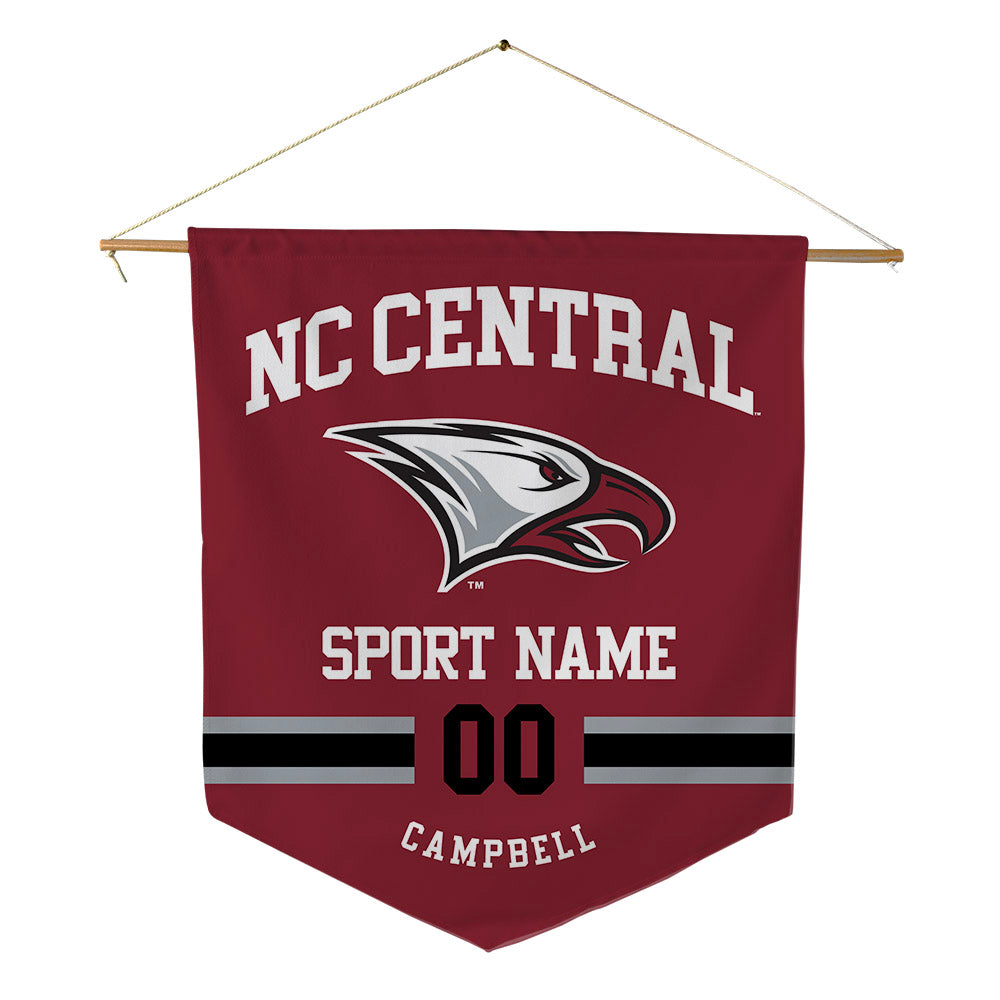 NCCU - NCAA Football : MJ Campbell - Pennant - 18" x 21"-0