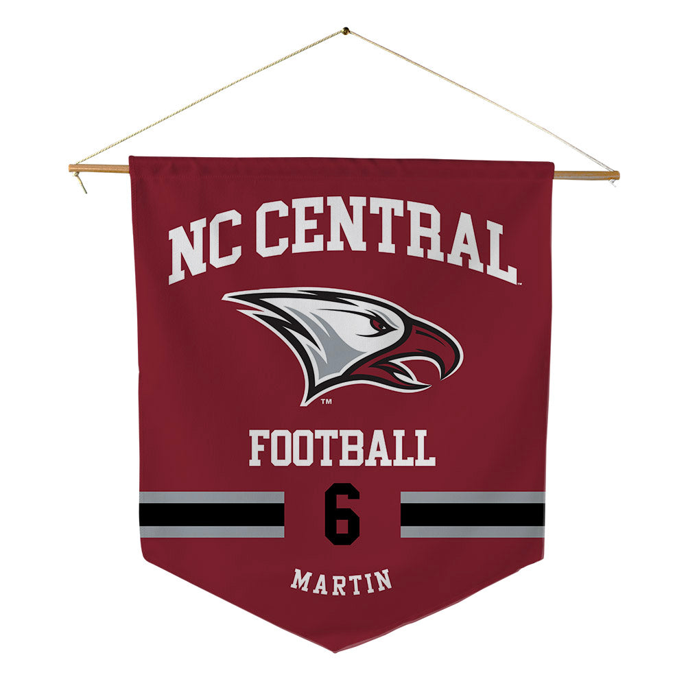 NCCU - NCAA Football : Jakarri Martin - Pennant - 18" x 21"-0
