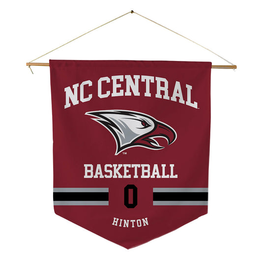 NCCU - NCAA Women's Basketball : Aysia Hinton - Pennant - 18" x 21"-0