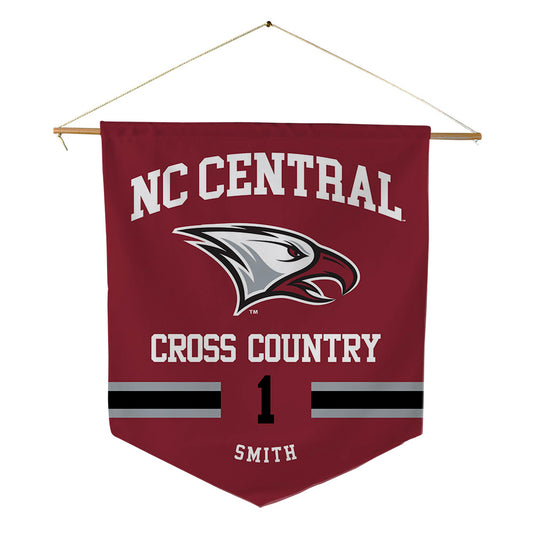 NCCU - NCAA Men's Cross Country : Octavious Smith - Pennant - 18" x 21"-0